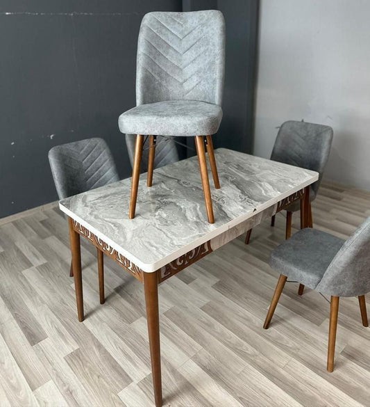 Milano Table With 6 Chairs