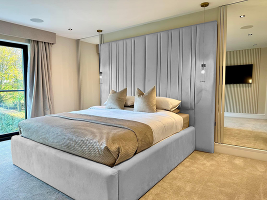 Memphis Luxury Panel bed | Bed Frame