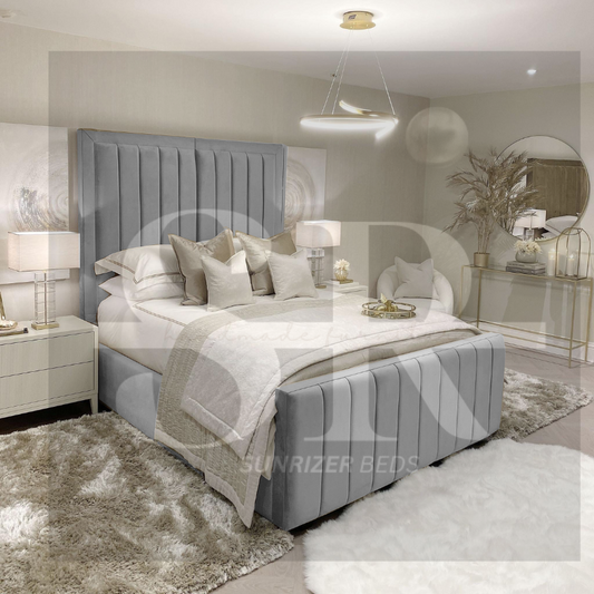 Manhattan Bed Frame with Lines