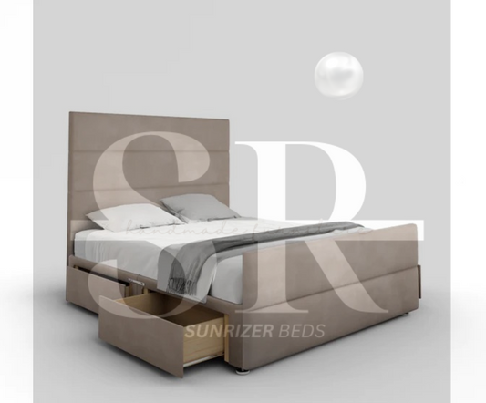 Divan à panneaux latéraux Sara | Divan-lit