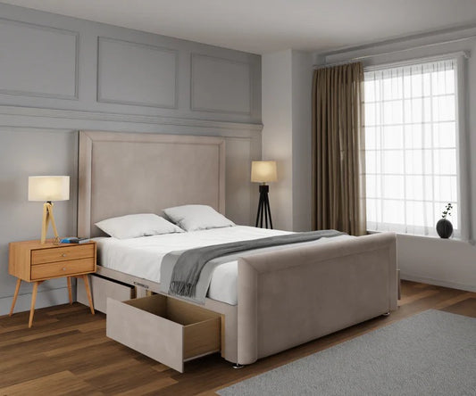 Sofia Border Divan Bed | Divan Bed