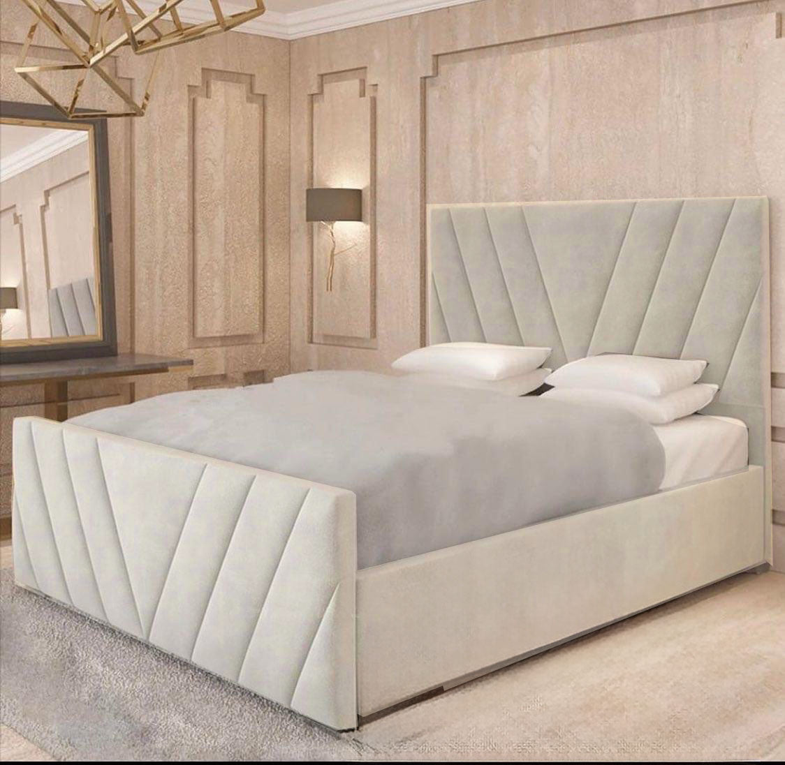 Sunrise V Panel Bed Frame | Bed Frame