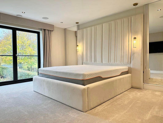 Memphis Luxury Panel bed | Bed Frame