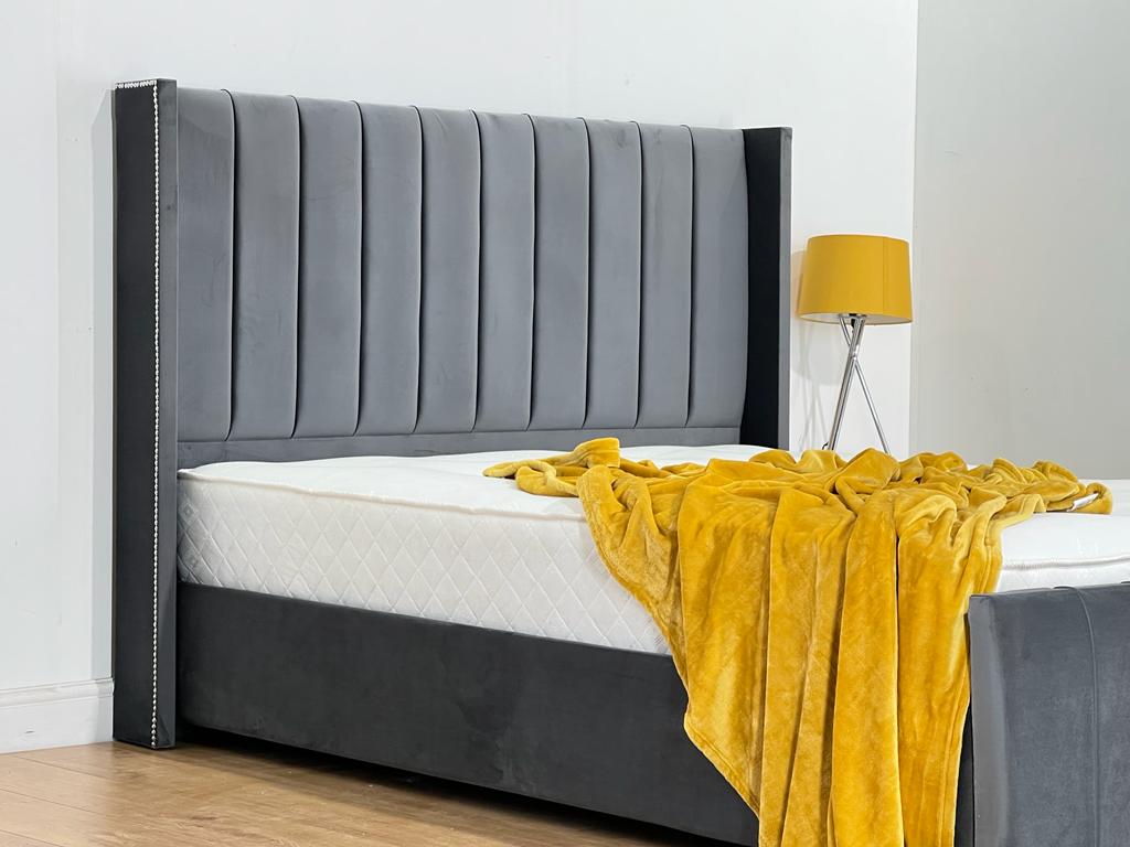 Rome Wingback Bed | Bed Frame