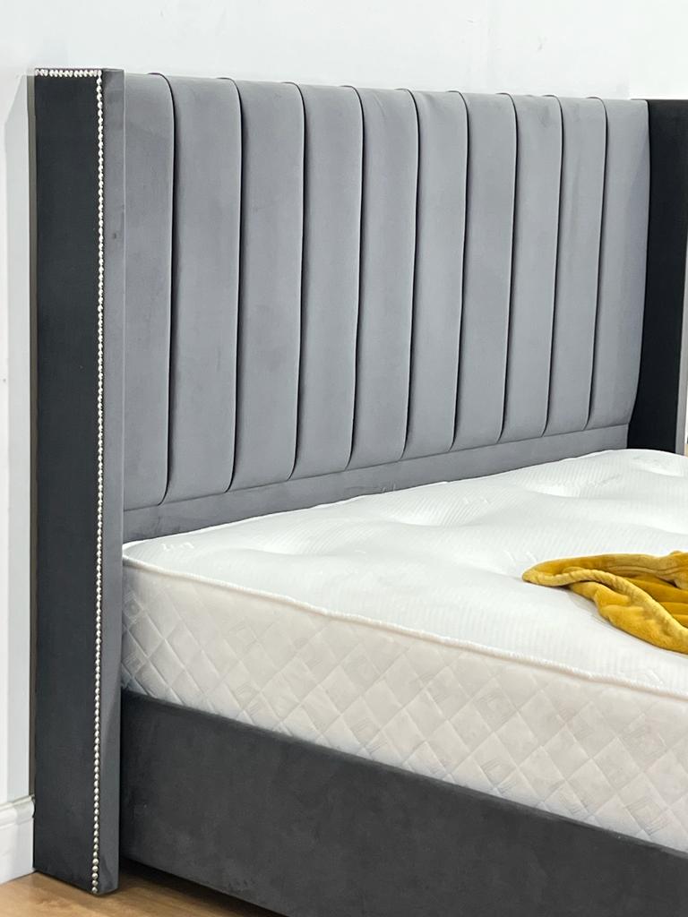 Rome Wingback Bed | Bed Frame